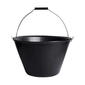 BALDE CONCRETERO PLASTICO M / FIERRO 24 LT