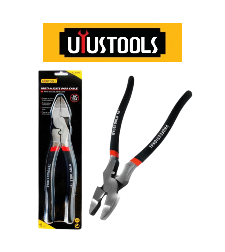 Alicate Uyustools Multiple Corte Crimpeador 10" Al