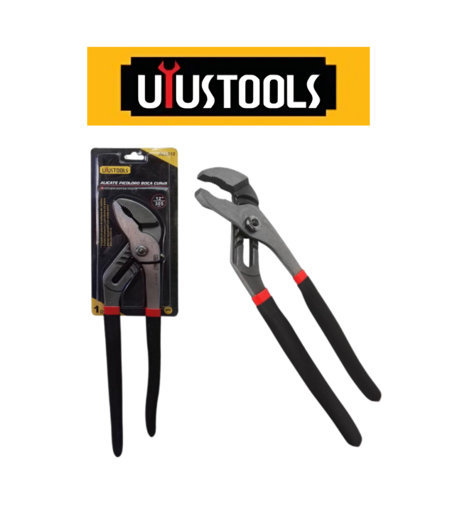 Alicate Uyustools Pico Loro Boca Curva 12"all612