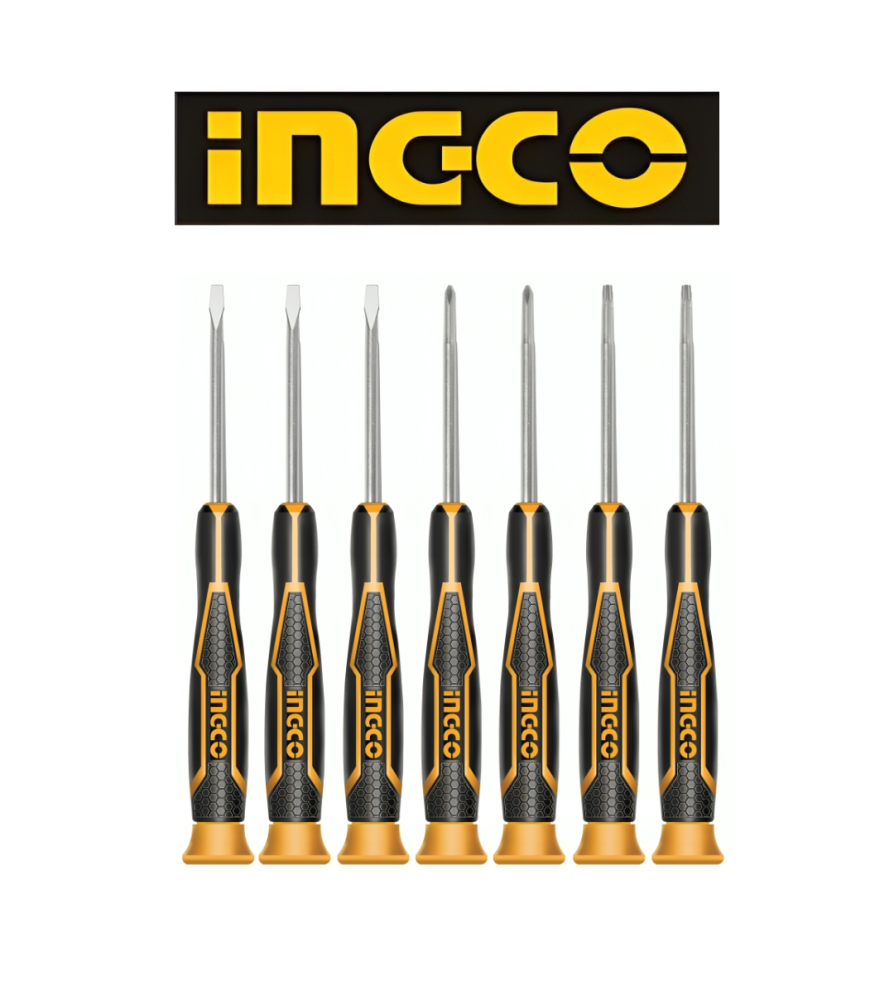 Destornillador Ingco Indust Presicion 7 Pzs Hksd0