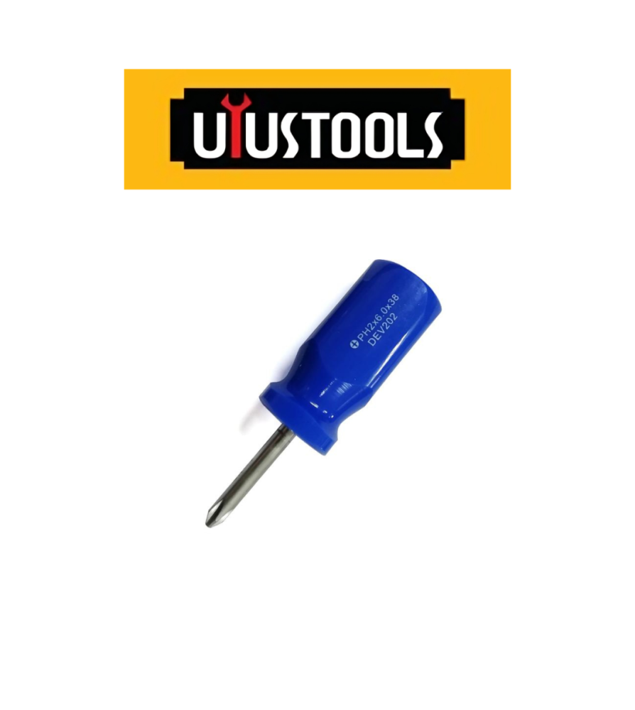Destornillador Uyustools Perillero Cr-v 15 Azul De