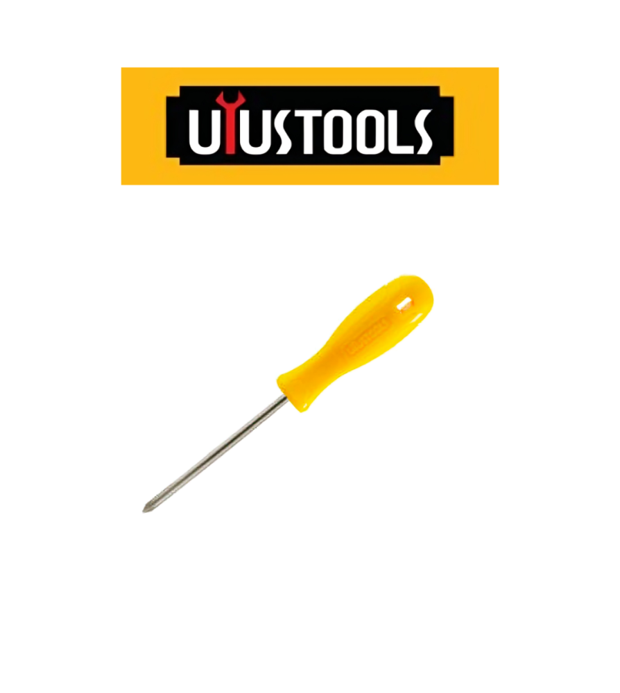 Destornillador Uyustools Prof Cruz Amarillo 4" Dem