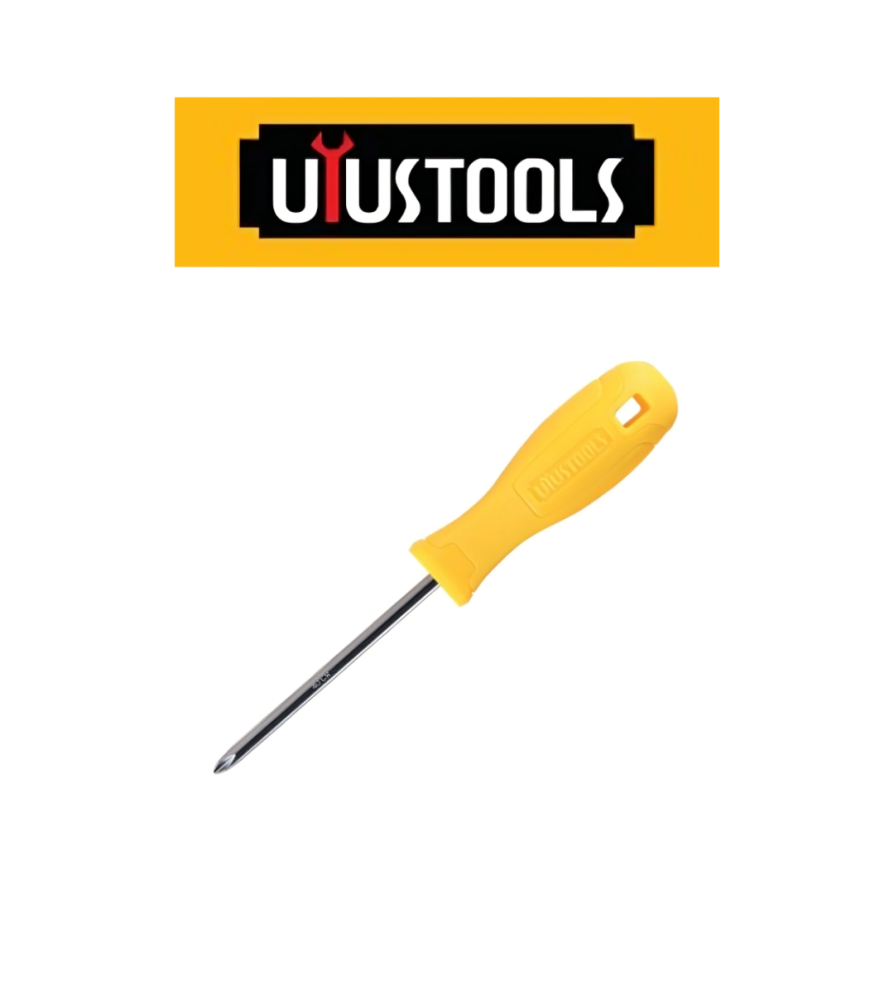 Destornillador Uyustools Prof Cruz Amarillo 5" Dem