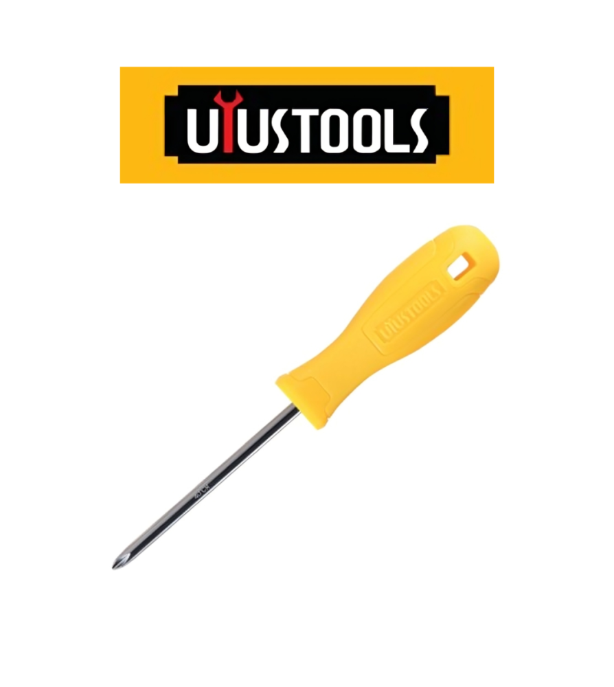 Destornillador Uyustools Prof Cruz Amarillo 8" Dem