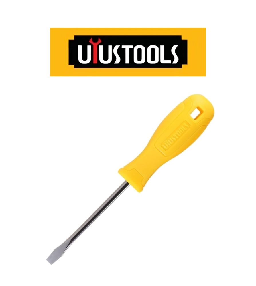 Destornillador Uyustools Prof Paleta Amarillo 8" D