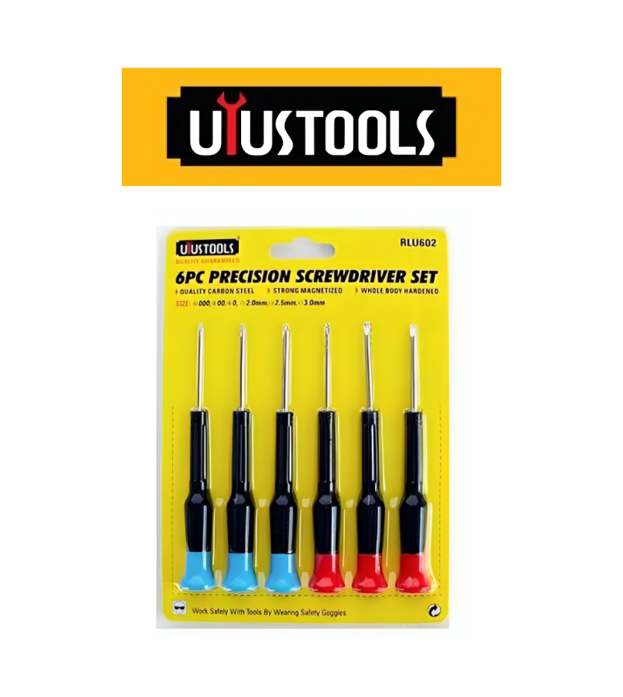 Destornillador Uyustools Relojero 6 Pz Rlu602