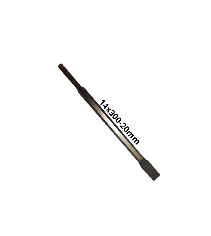 Cincel Para Rotomartillo 14x300-20mm Plana F3245