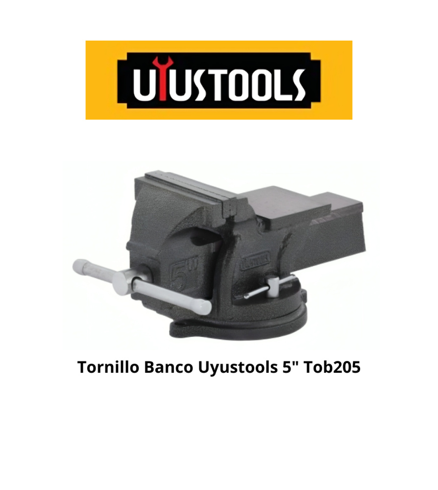Tornillo Banco Uyustools 5" Tob205