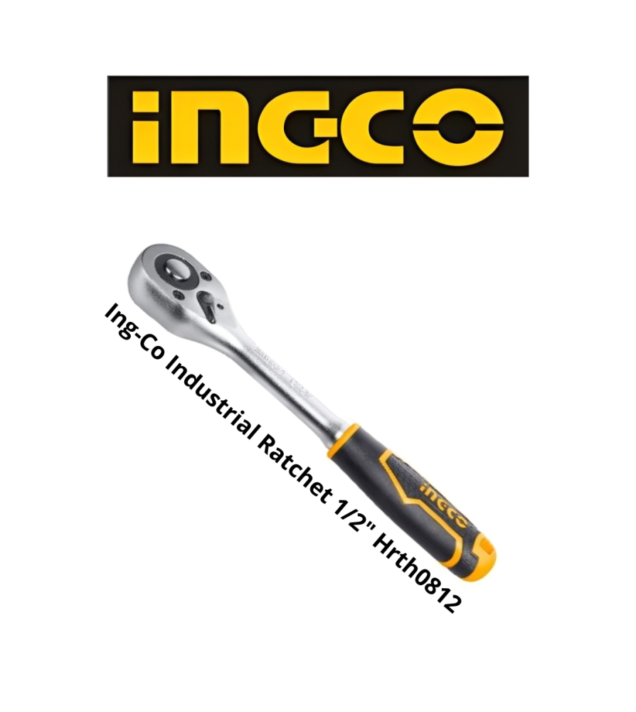 Chicharra Ingco Industrial Ratchet 1/2" Hrth0812