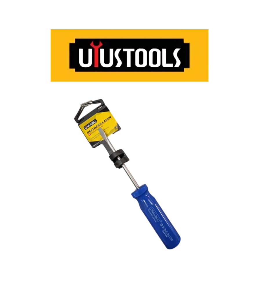 Destornillador Uyustools Profpaleta Azul 4" Dev104