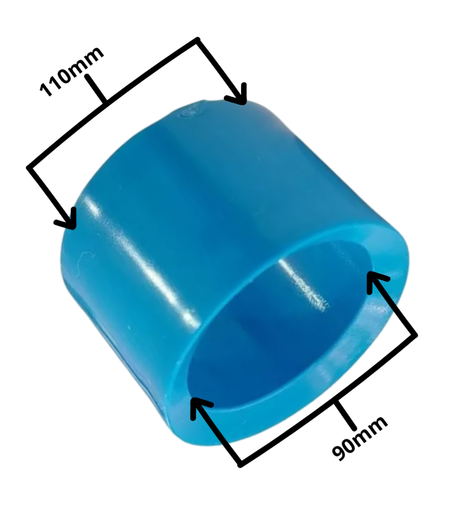 Buje Reduccion Corto Cem Pvc Presion 110x90 Mm