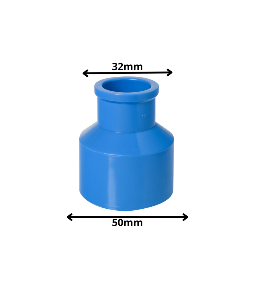 Buje Reduccion Largo Cem Pvc Presion 50x32 Mm