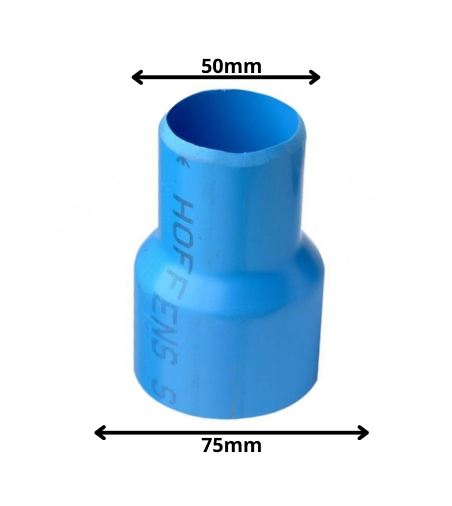 Buje Reduccion Largo Cem Pvc Presion 75x50 Mm