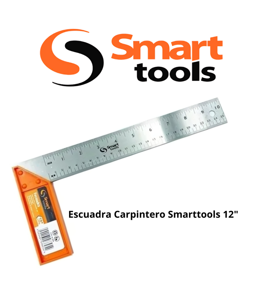 Escuadra Carpintero Smartools 12" 6103810