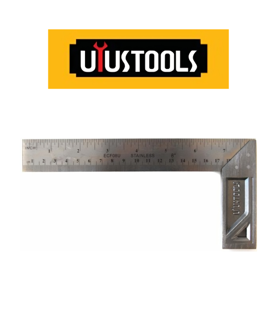 Escuadra Carpintero Uyustools 8" Ecf08u