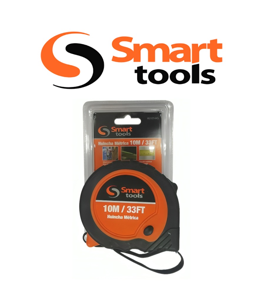 Huincha Medir Smarttools 10 Mts 6101445