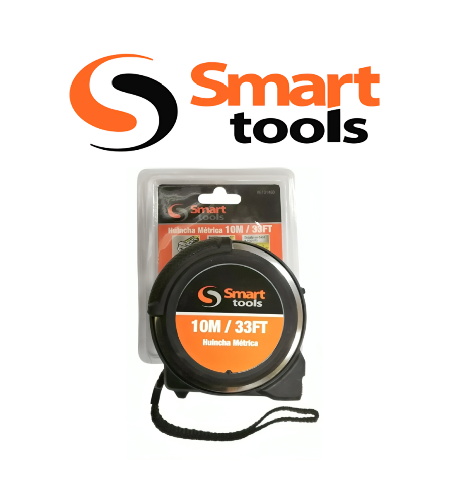 Huincha Medir Smarttools 10 Mts Ac Inox 6101460