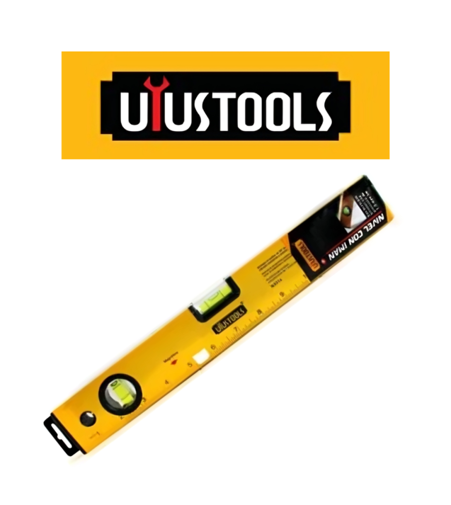 Nivel Aluminio Uyustools Tres Aguas 12" Nii012