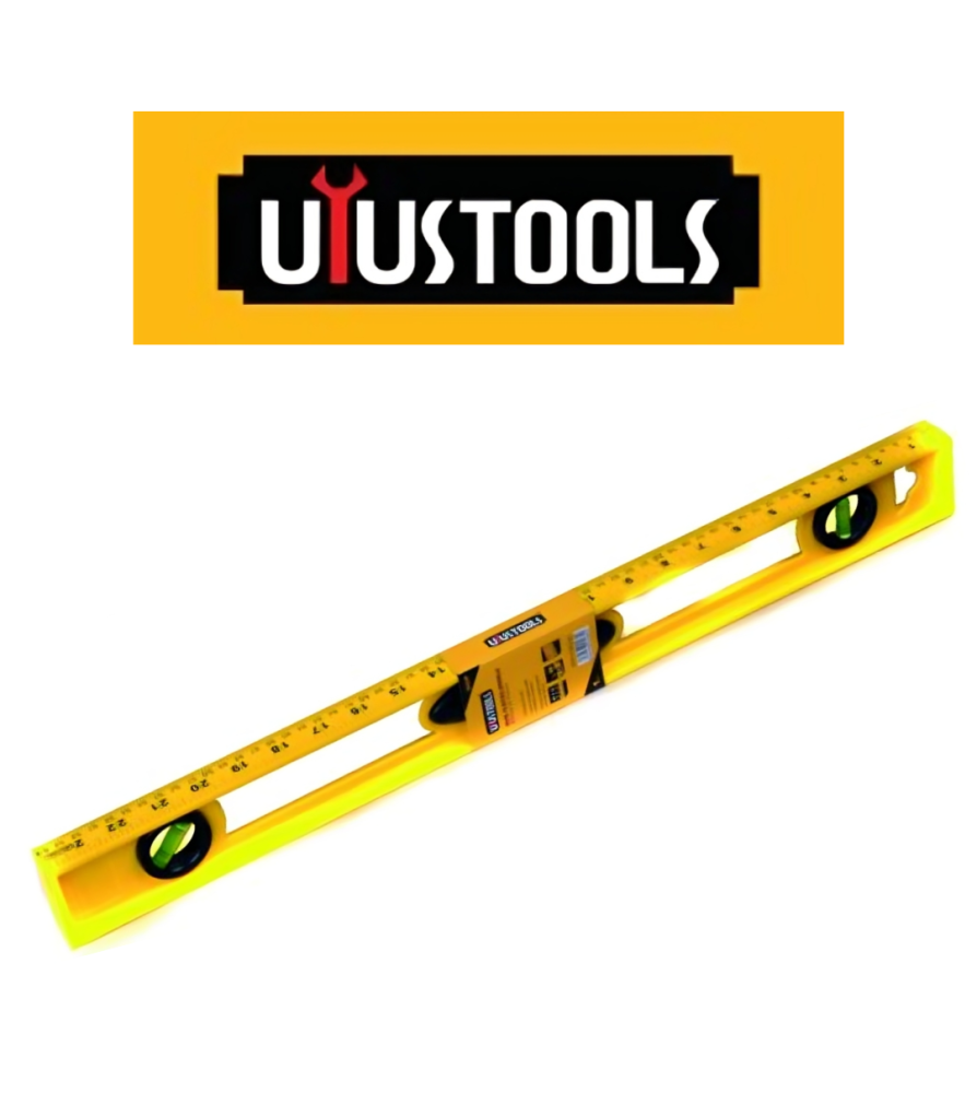 Nivel Plastico Uyustools Amarillo 12" Nia12p
