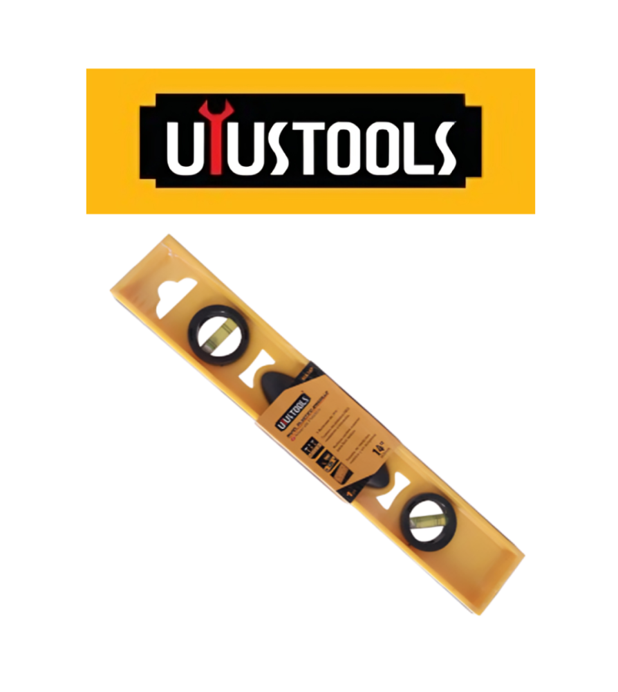 Nivel Plastico Uyustools Amarillo 14" Nia14p