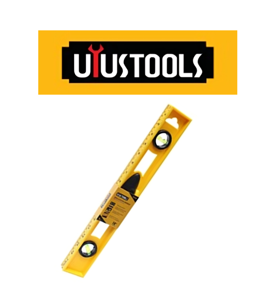 Nivel Plastico Uyustools Amarillo 18" Nia18p