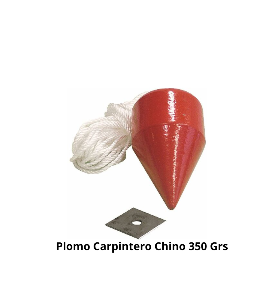 Plomo Carpintero Chino 350 Grs