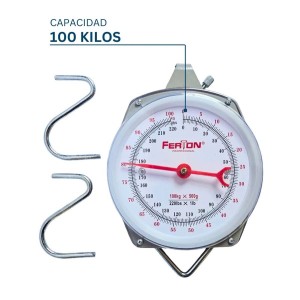 BALANZA COLGANTE FERTON TIPO RELOJ HANGING SCALE
