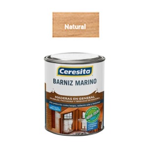 BARNIZ MARINO CERESITA C/TINTE T/400 NATURAL