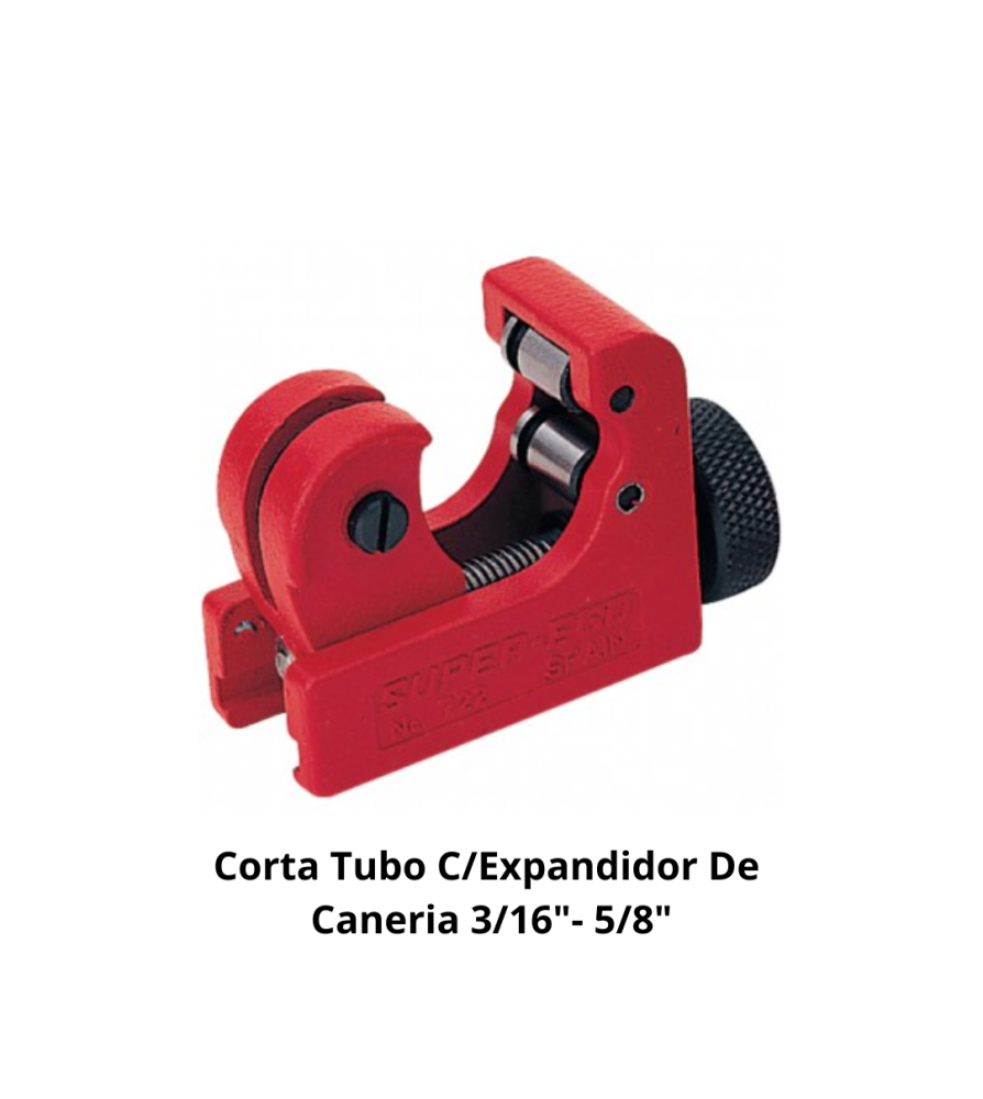 Corta Tubo C/expandidor De Caneria 3/16"- 5/8"