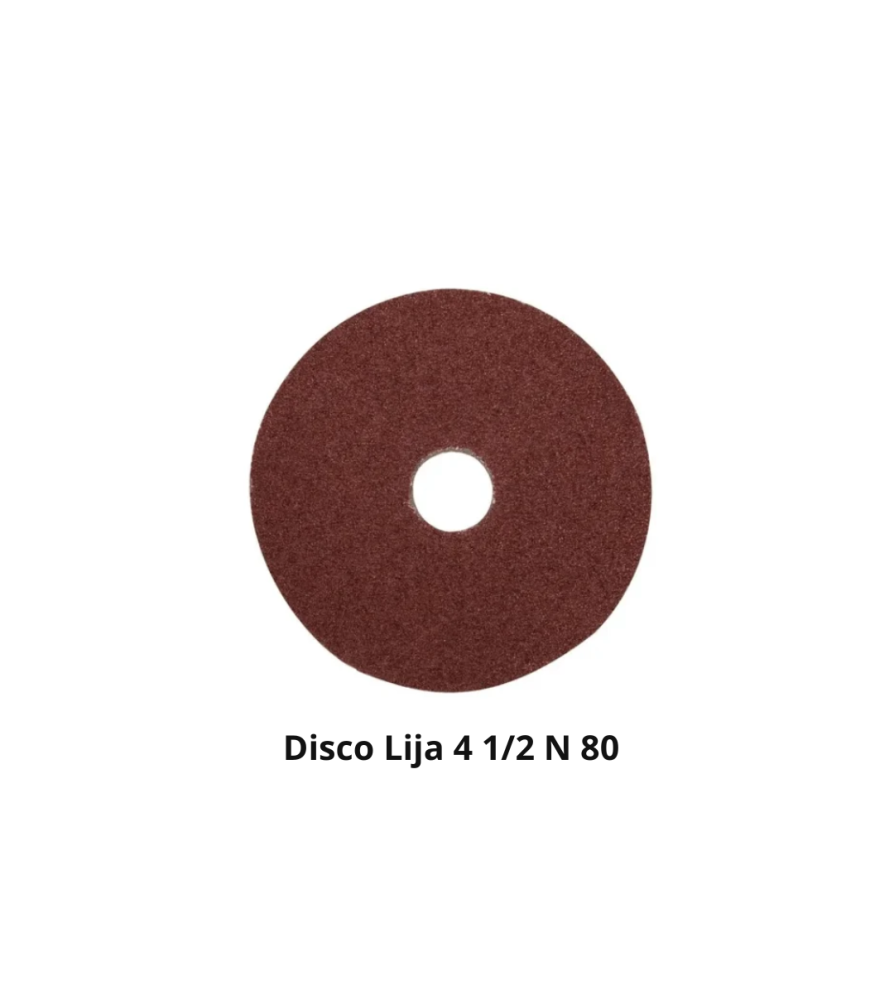 Disco Lija 4 1/2 N 80