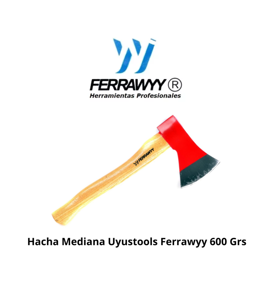 Hacha Mediana Uyustools Ferrawyy 600 Grs