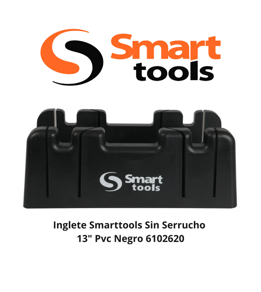 Inglete Smarttools Sin Serrucho 13" Pvc Negro 6102