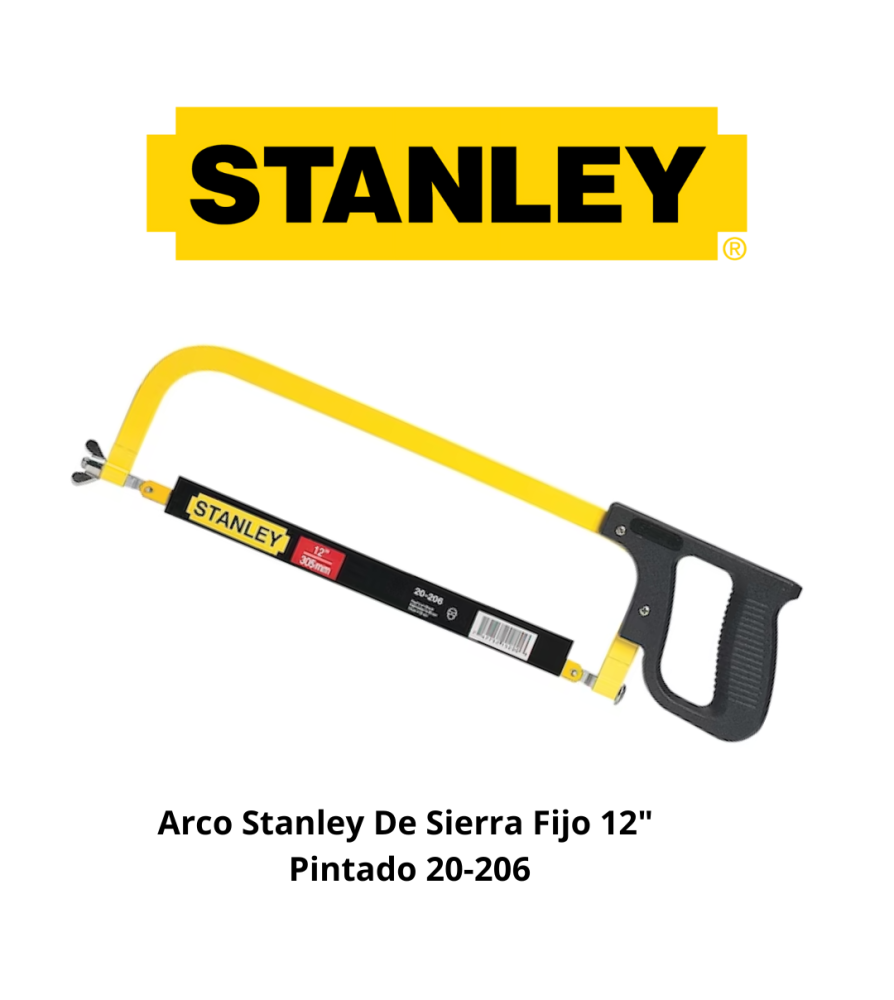 Arco Stanley De Sierra Fijo 12" Pintado 20-206