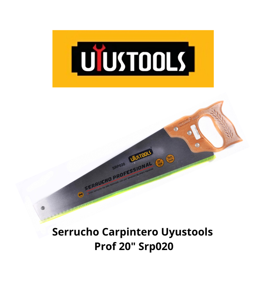 Serrucho Carpintero Uyustools Prof 20" Srp020
