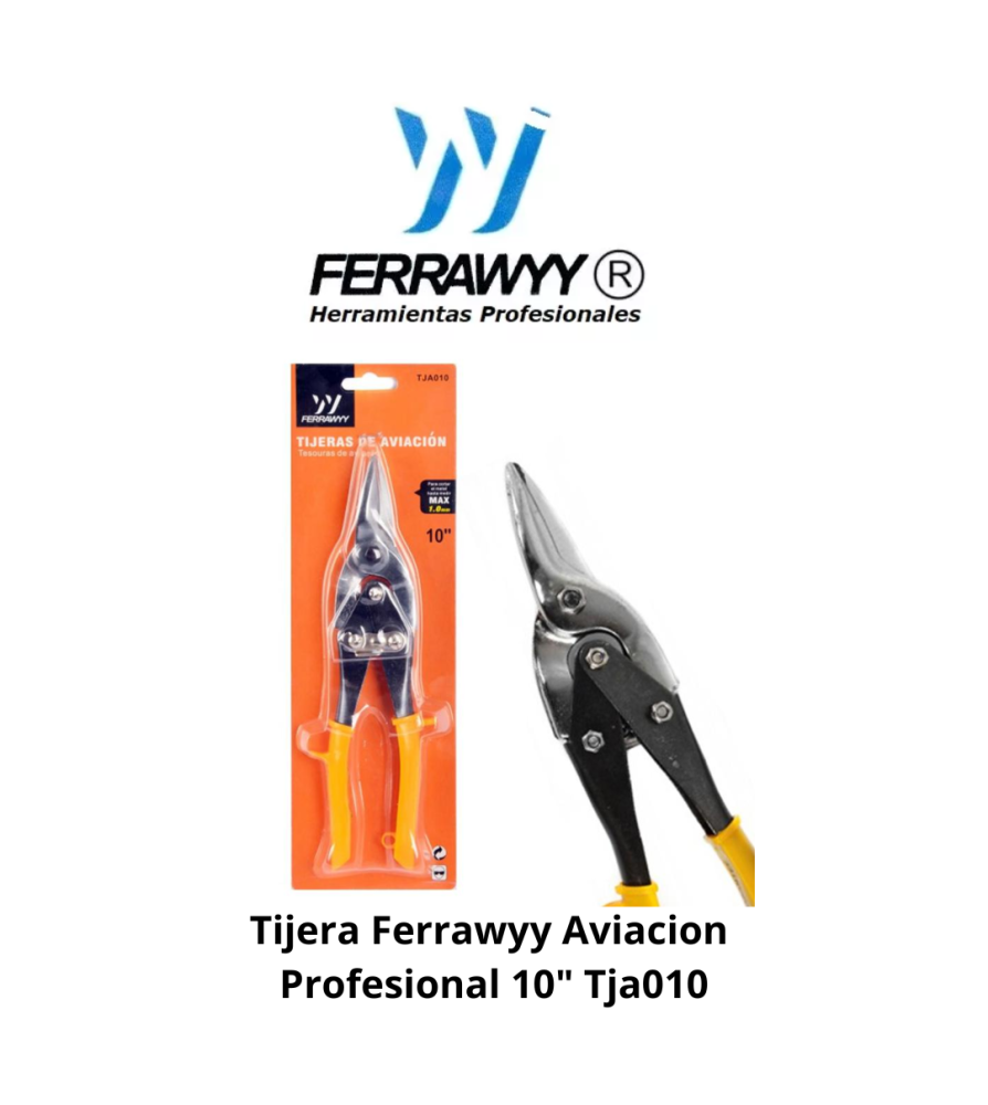 Tijera Ferrawyy Aviacion Profesional 10" Tja010