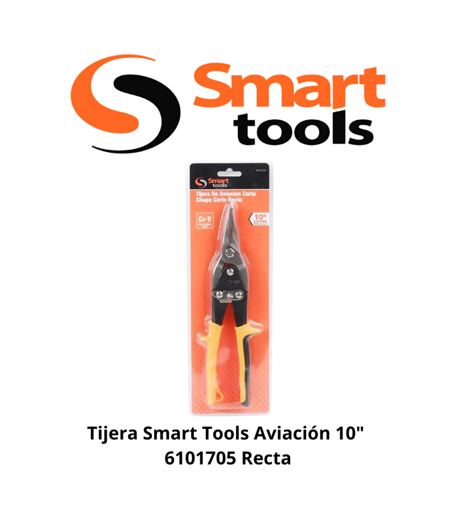 Tijera Smart Tools Aviacion 10" 6101705 Recta