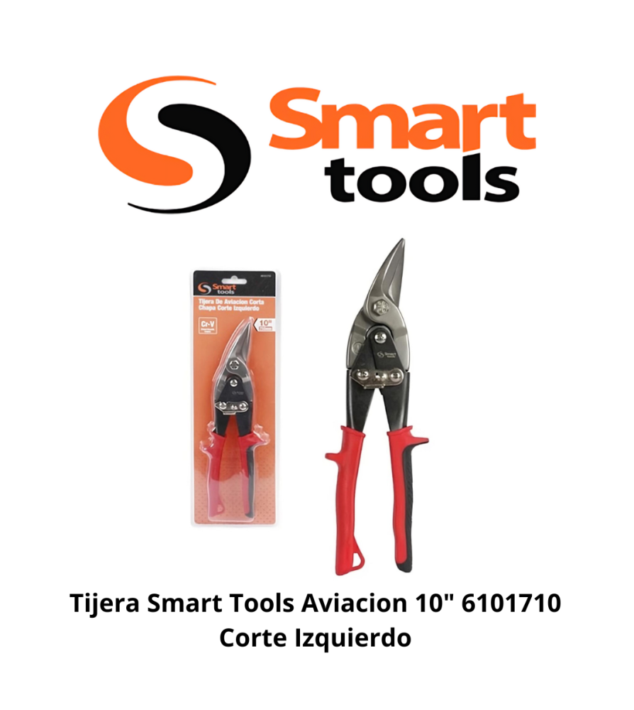 Tijera Smart Tools Aviacion 10" 6101710 Corte Izqu