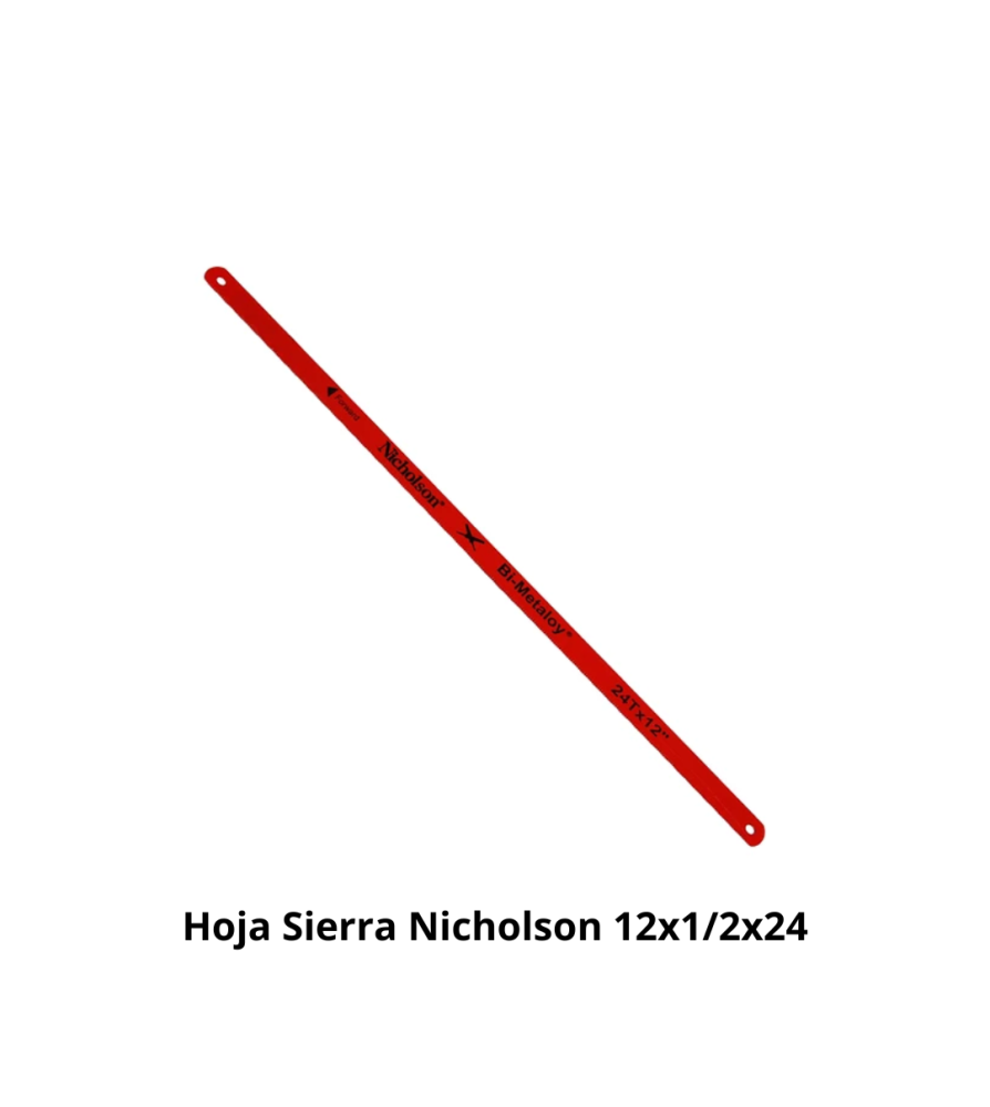Hoja Sierra Nicholson 12x1/2x24