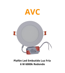 Plafon Led Embutido Luz...