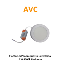 Plafon Led*sobrepuesto Luz...
