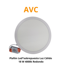 Plafon Led*sobrepuesto Luz...