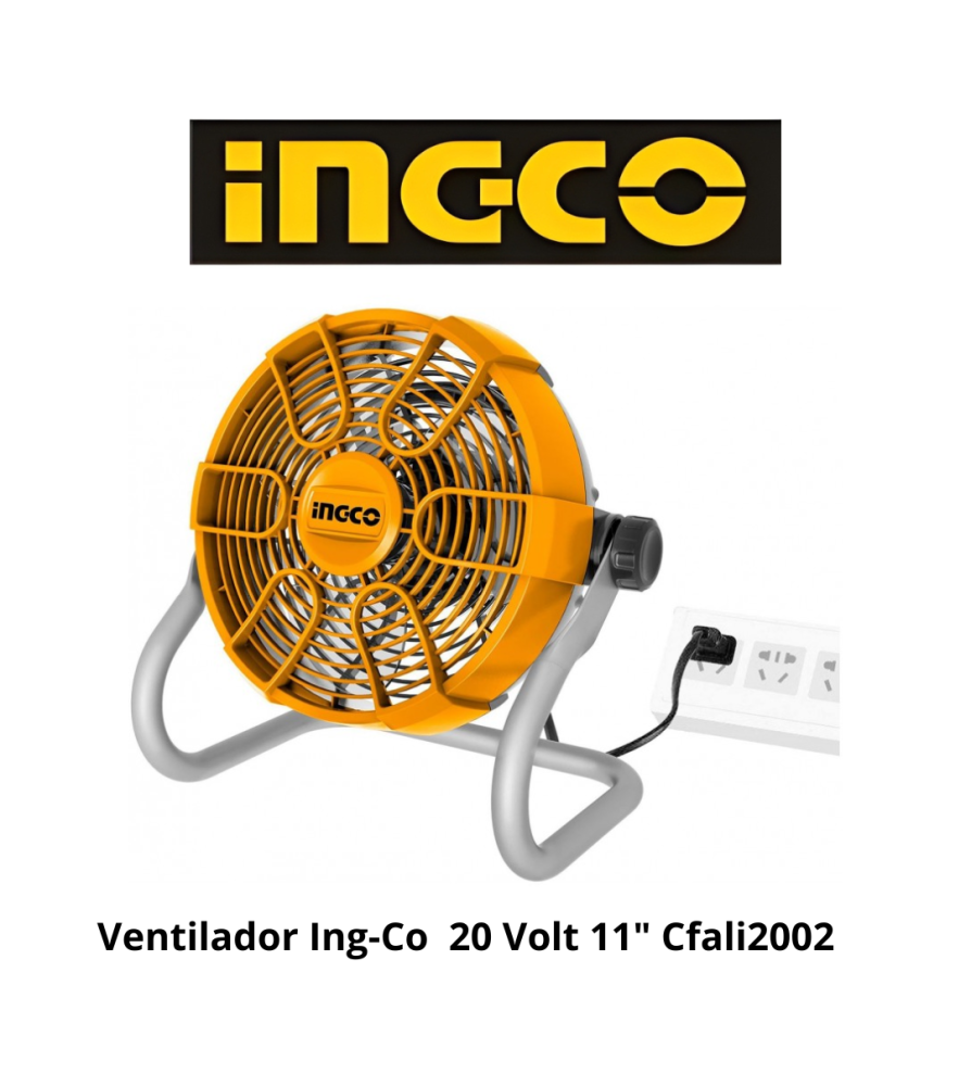 Ventilador Ingco Inalambrico 20 Volt 11" Cfali200