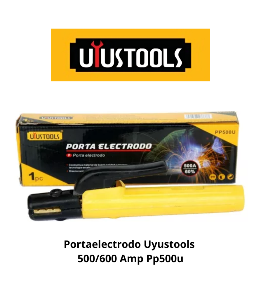 Portaelectrodo Uyustools 500/600 Amp Pp500u