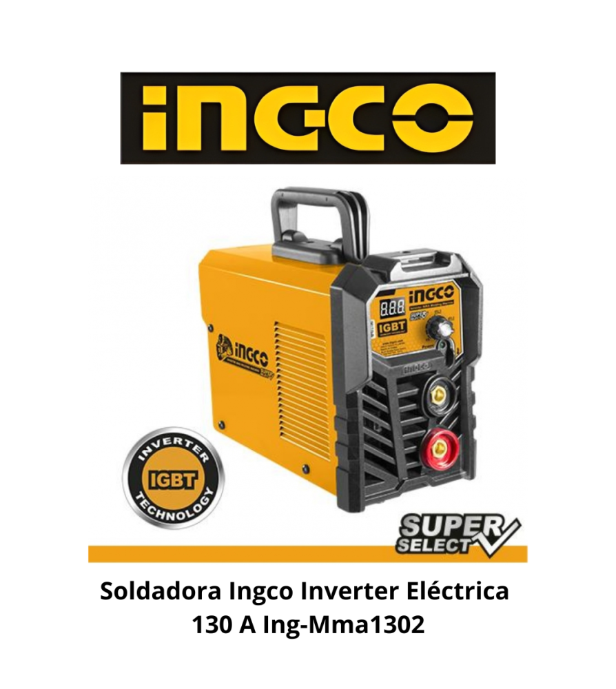 Soldadora Ingco Inverter Electrica 130 A Ing-mma13