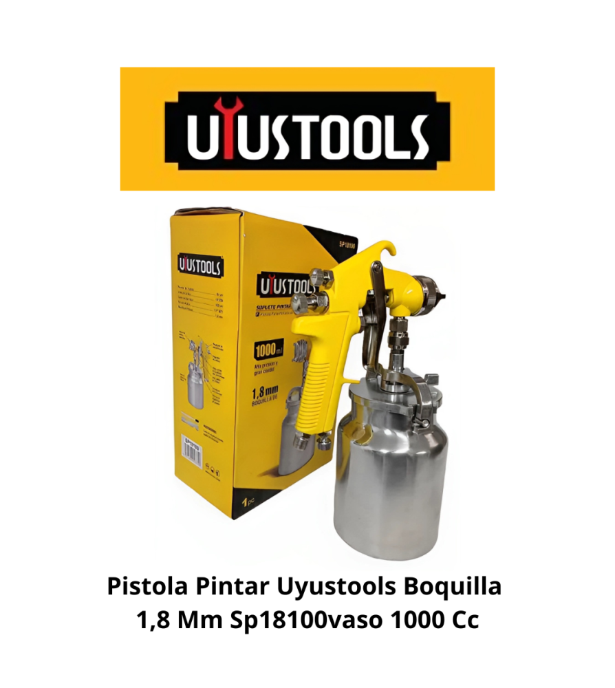 Pistola Pintar Uyustools Boquilla 1,8 Mm Sp18100va