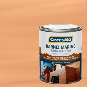 BARNIZ MARINO CERESITA OPACO 1/4 GL NATURAL