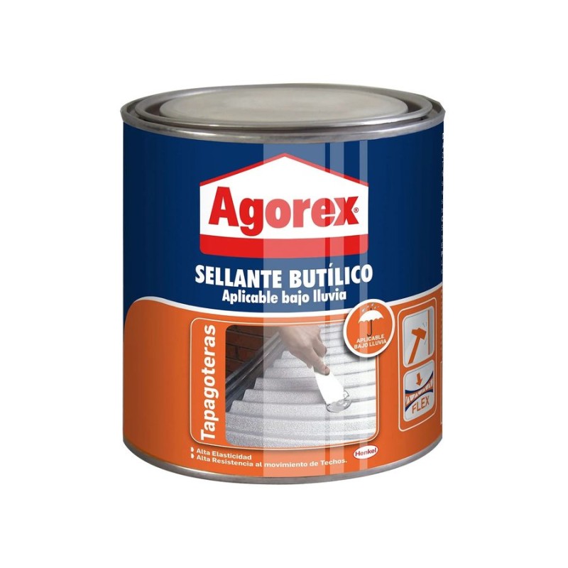 TAPAGOTERA AGOREX BUTILICO 900 GRS BAJO LLUVIA GRI