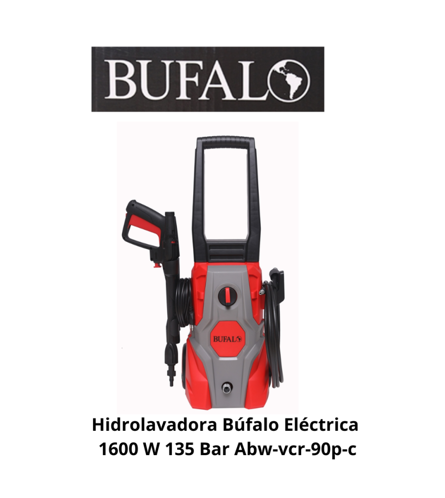 Hidrolavadora Bufalo Electrica 1600 W 135 Bar Abw-