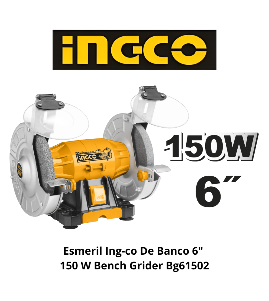 Esmeril Ingo-co De Banco 6" 150 W Bench Grider Bg6