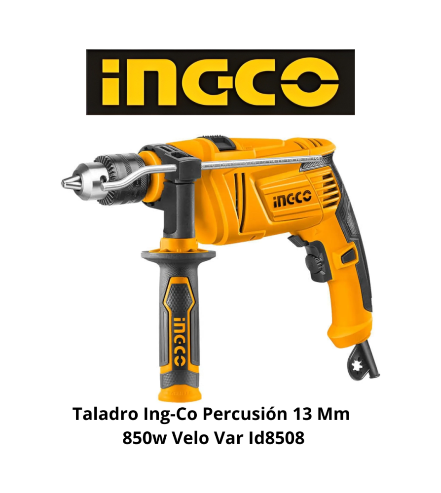 Taladro Ingco Percusion 13 Mm 850w Velo Var Id850